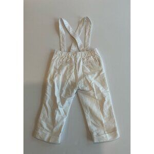 Janie and Jack Baby Linen Suspender Pants - Size 12 to 18 Months